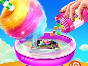 Cotton candy cooking Image