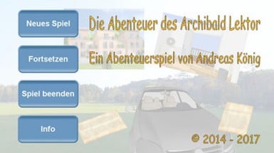 Die Abenteuer des Archibald Lektor Image