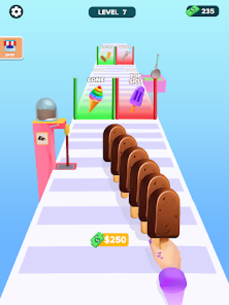 Ice Cream Stack Runner Games Image