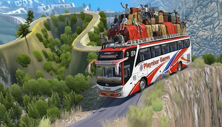 Offroad Bus Driving Impossible Image