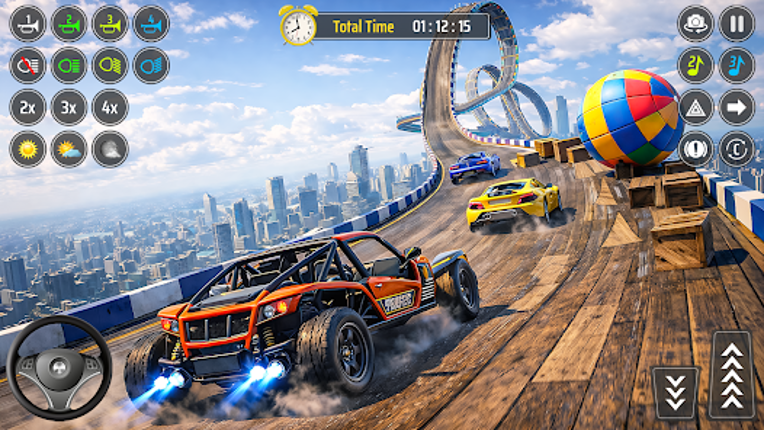 Stunt Car Ramp Driving Game 3D screenshot