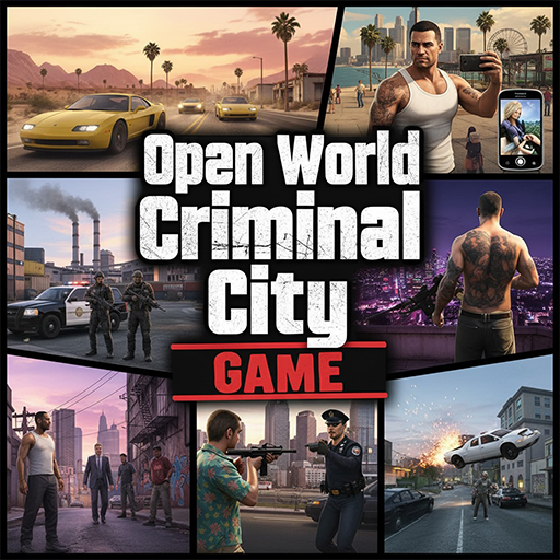 Games like Open World Criminal City Game