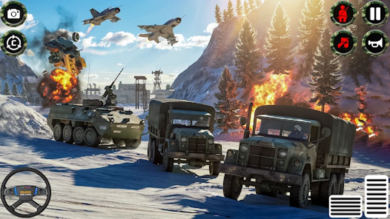 US Army Cargo Truck Driver screenshot
