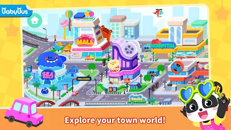 Baby Panda's Town: My World screenshot