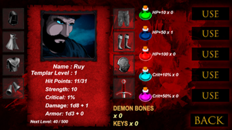 Templar 2 Action Platformer 2D screenshot