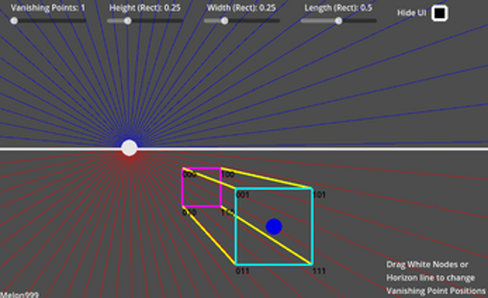Vanishing Point Visualizer screenshot