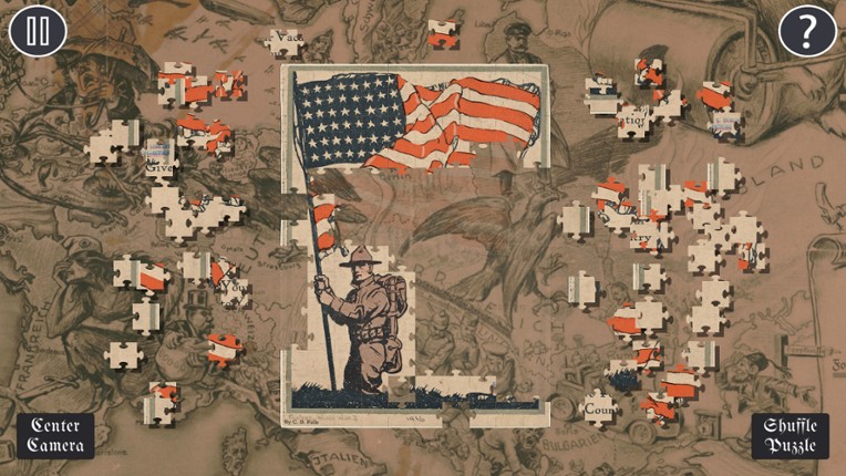 Historical Jigsaw Puzzle: World War I screenshot