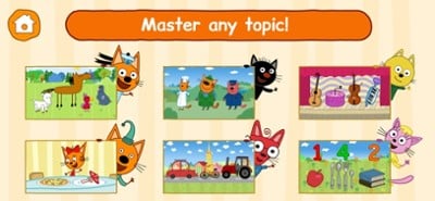 Kid-E-Cats: Toddler Games ABC! Image