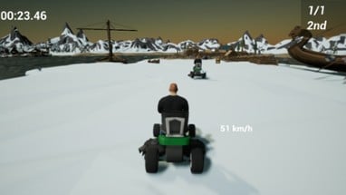 Lawnmower Game: Racing Image