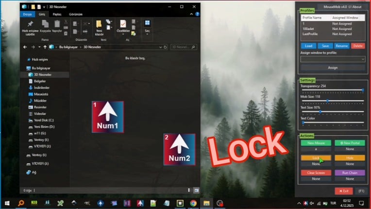 MouseMob – Keyboard & Mouse Automation screenshot