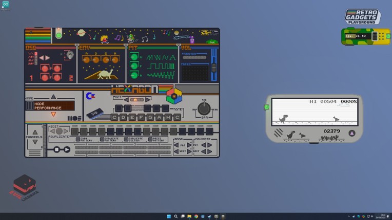 Retro Gadgets Playground screenshot