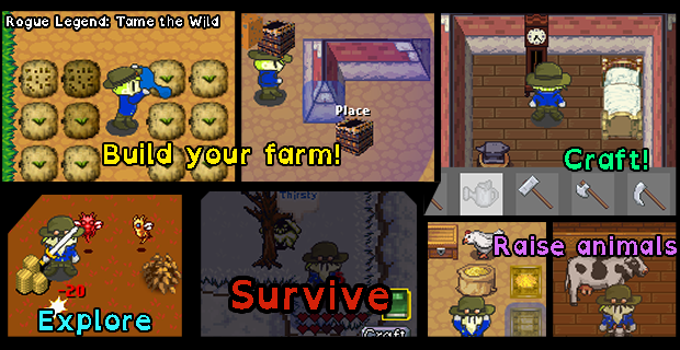 Games like Rogue Legend: Tame the Wild