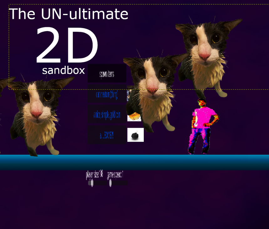 Games like The unultimate 2D sandbox
