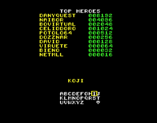 Umi Bombs (C64 PAL/NTSC) screenshot