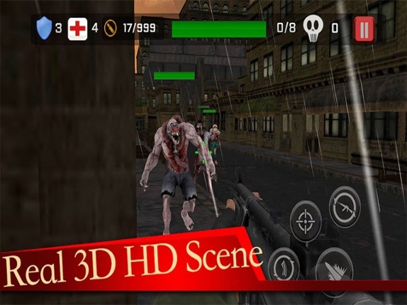Zombie City Shoot Battle 3D:Classic Shoot Zombie FPS Game screenshot
