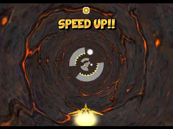 3D Universe Fly - A War-Craft Escape Hovercraft Tunnel Twist Star-Craft Edtion Image