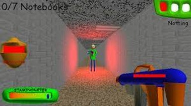 Baldi loves nerf guns REMASTERED (itch.io Port) Image