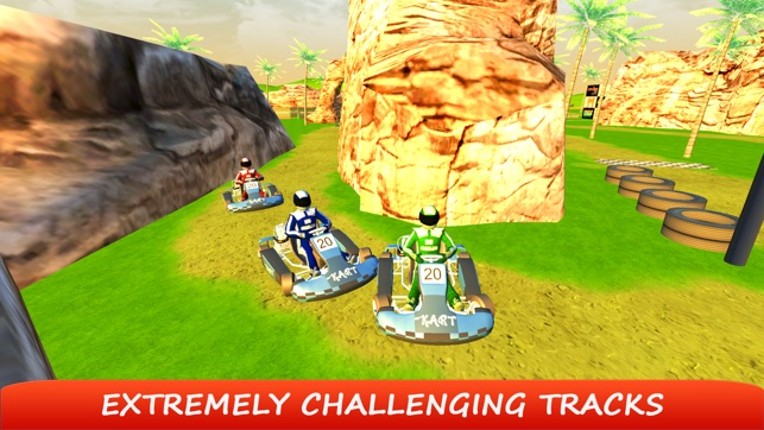 Beach Kart Stunt Rider &amp; Buggy Racers Sim Pro screenshot