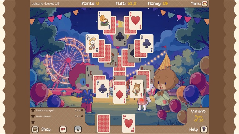 Clover Town Cozy Solitaire Image