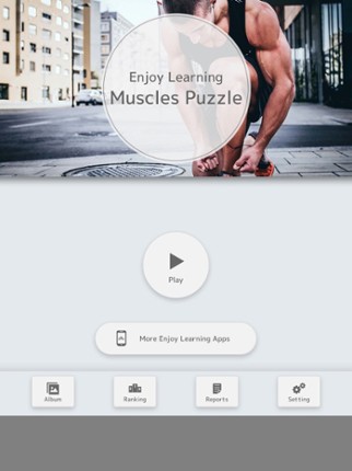 Enjoy Learning Muscles Puzzle Image