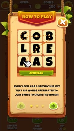 Falling Word screenshot