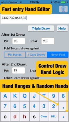Galts Motor: Poker Calculator for Holdem, Omaha, Deuce to Seven, Badugi &amp; Ace to Five Games screenshot