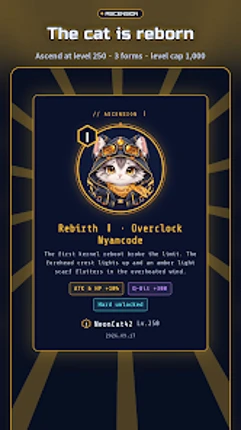 Hacker Cat: Idle Action RPG Image