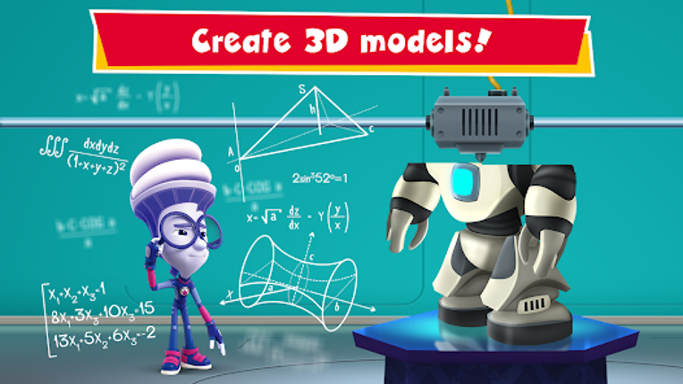 Fixies vs Crabots: Cool Game! screenshot