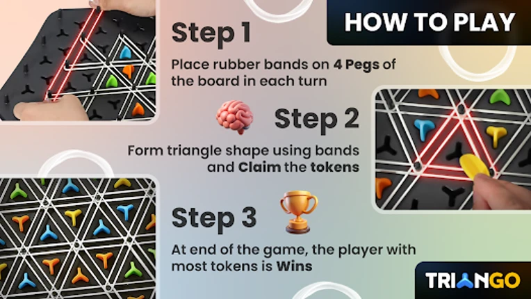 TrianGo Triangle Board Puzzle Image