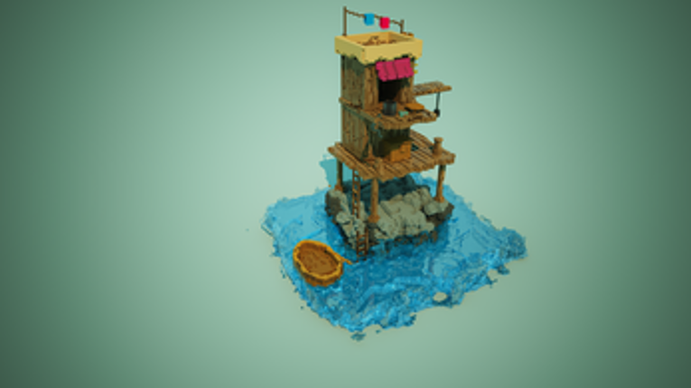 voxel 3D fisher tower screenshot