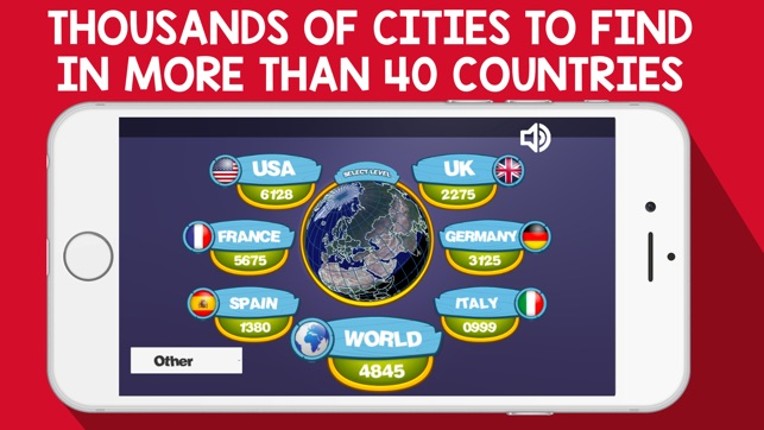 GEO GLOBE QUIZ 3D - Free World City Geography Quizz App Image