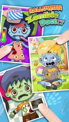 Halloween Zombies Kids Doctor - Fun Halloween Games for kids! screenshot