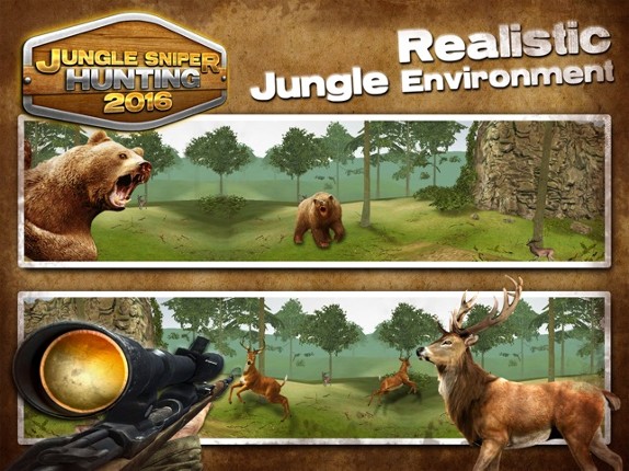 Jungle Sniper Hunting 2016 : Go On Sport Hunting this Winter screenshot