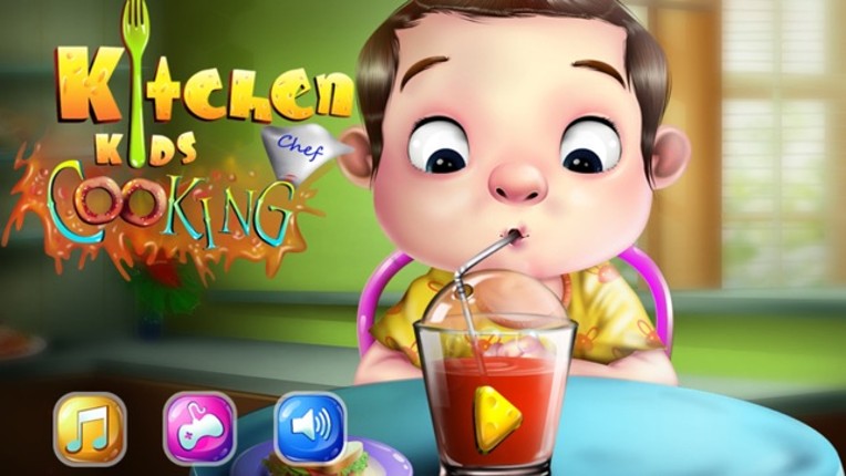 Kitchen Kids Cooking Chef : let's cook the most delicious food ! FREE screenshot