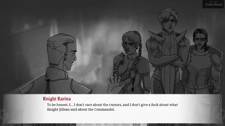 Love the Guard, Be the King - A Visual Novel screenshot