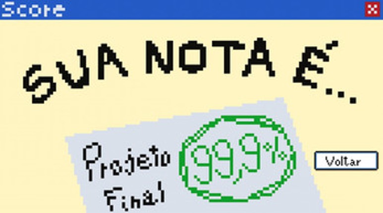 O fim do semestre screenshot