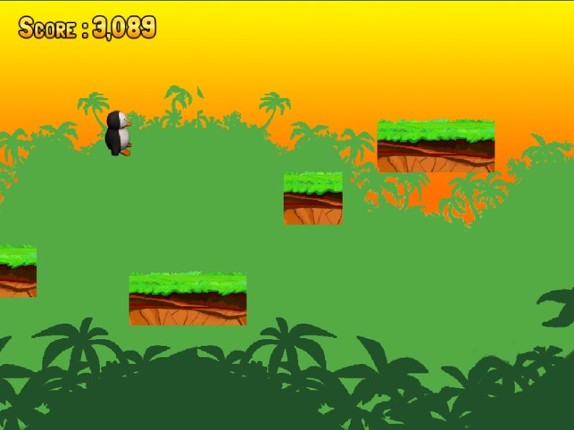 Penguin Run - The Jungle Adventure screenshot