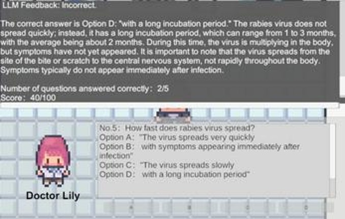 Rabies Hospital screenshot