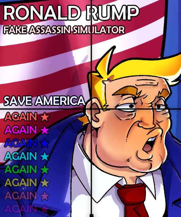 Games like Ronald Rump: Fake Assassin Simulator - SAVE AMERICA AGAIN