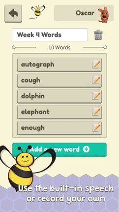 Spelling Assistant : Helping you ace the spelling bee! screenshot
