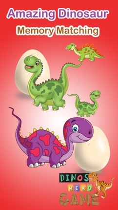 Amazing Dinosaur Memory Matching Game Kid Toddlers screenshot