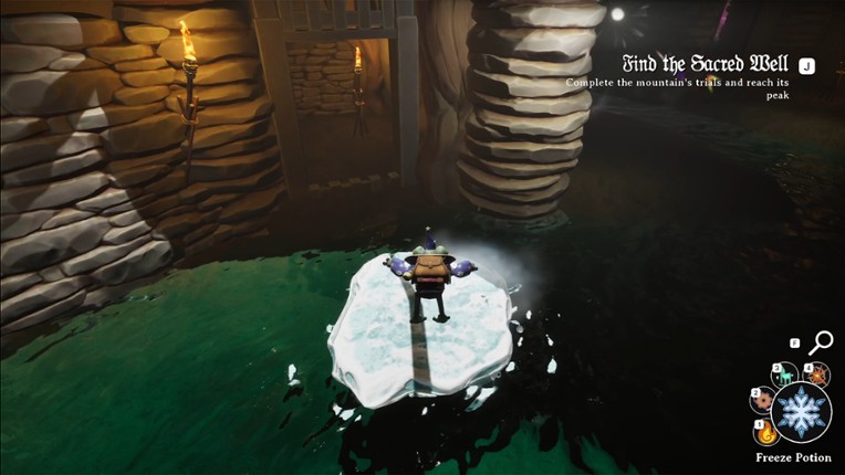 Bask: The Alchemist Frog screenshot