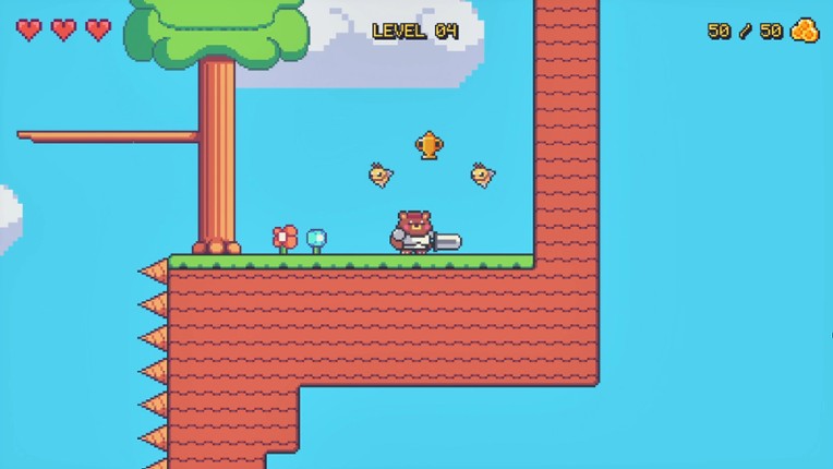 Bear Knight Honey Quest screenshot