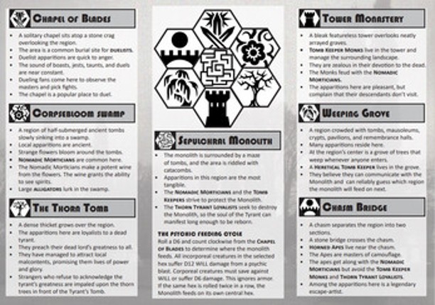 Cemetery of the Sepulchral Monolith screenshot