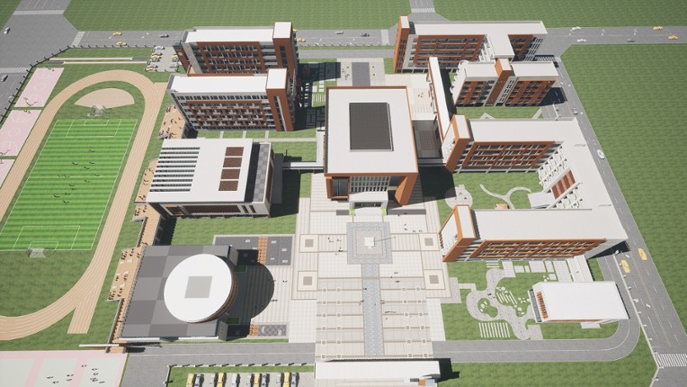 Chinese style school screenshot