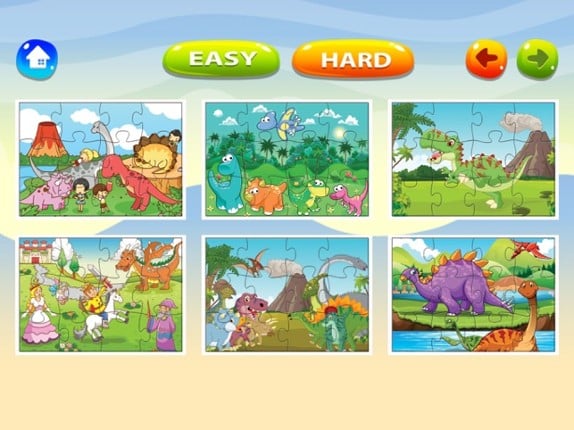 Dinosaur Jigsaw Puzzle - Dino for Kids and Adults screenshot
