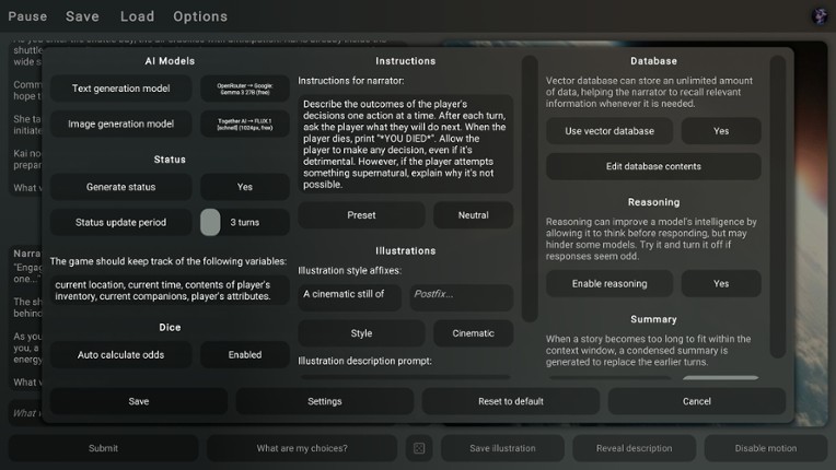 DREAMIO: AI-Powered Adventures screenshot