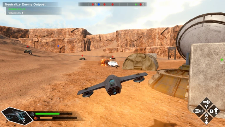 Drones Attack screenshot