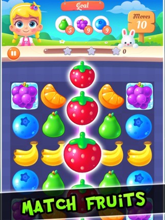 Fruit Merge: Link Match 3 Game screenshot