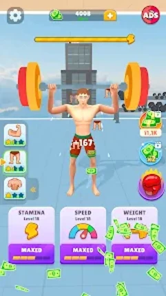 Idle Lifting Hero: Muscle Up screenshot